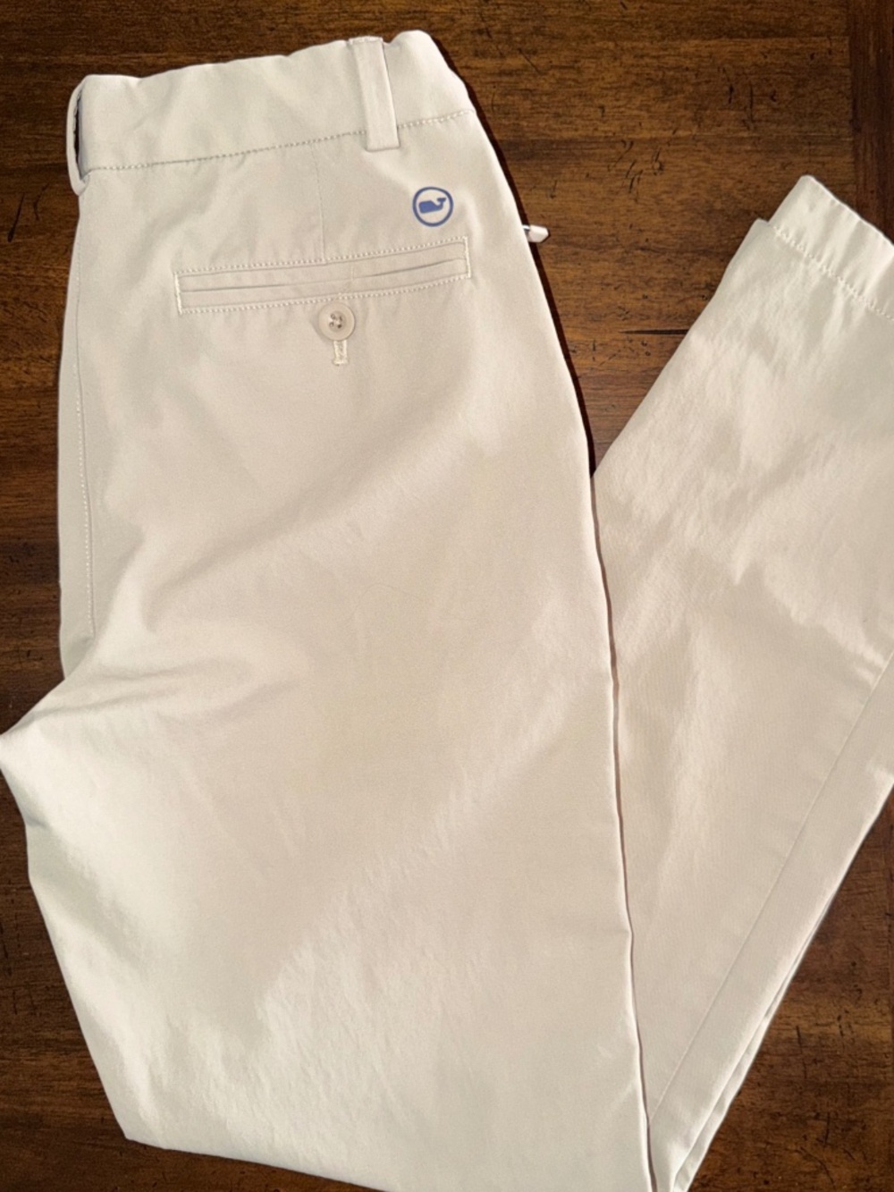 Vineyard Vines Boys Performance Khaki Chino Pants Size 14 Adjustable Waist